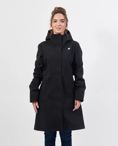 K-way Coats In Nero Scuri