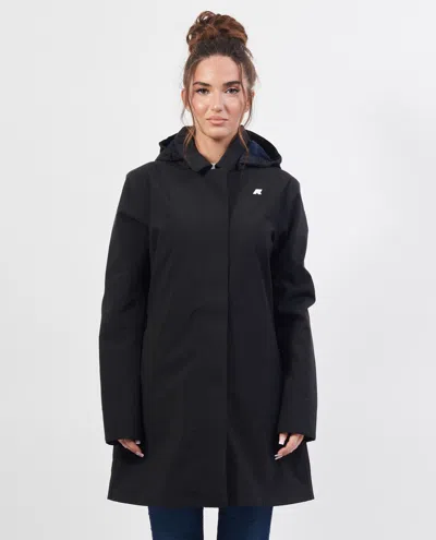 K-way Coats In Nero Scuri