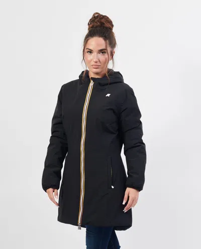 K-way Coats In Nero Scuri