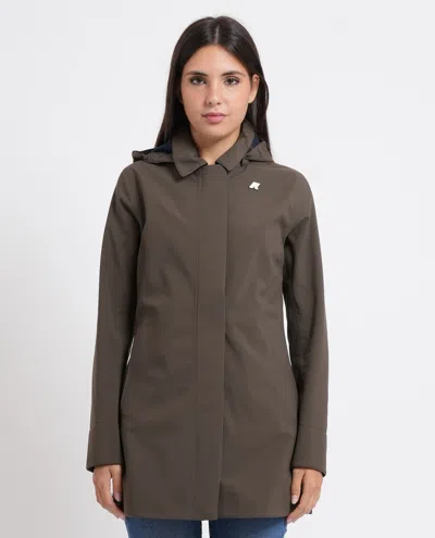 K-way Coats In Nero Scuri