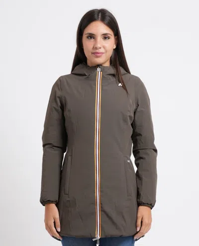 K-way Coats In Nero Scuri
