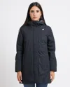 K-way Jacket Woman Color Grey In Blue