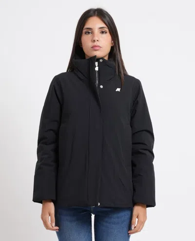 K-way Coats In Nero Scuri