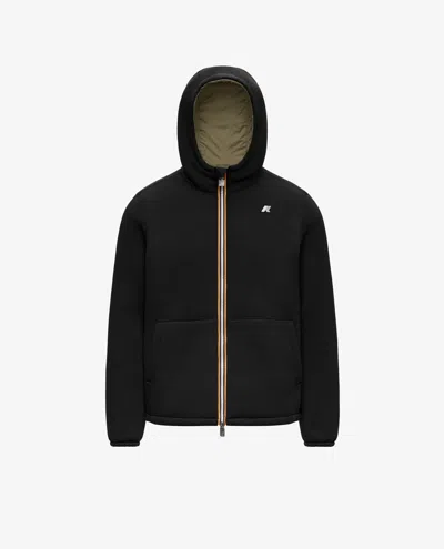 K-way Coats In Nero Scuri