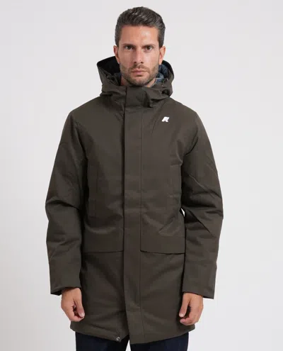 K-way Coats In Nero Scuri
