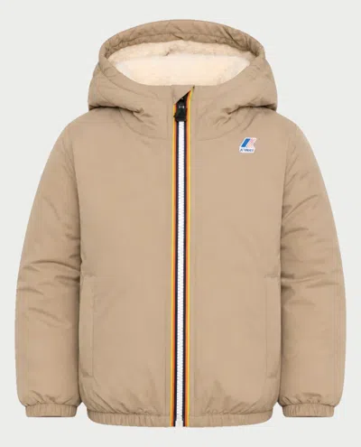 K-way Kids'  Coats In Neutral