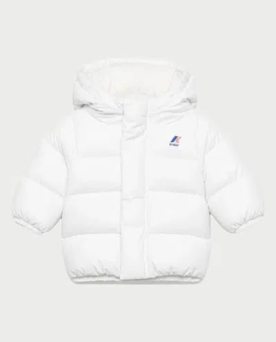 K-way Kids'  Coats In White