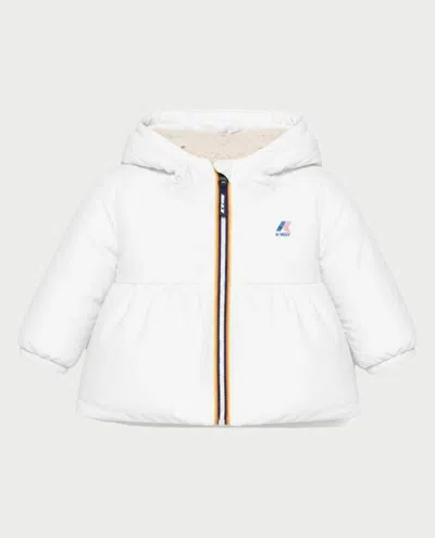 K-way Kids'  Coats In White