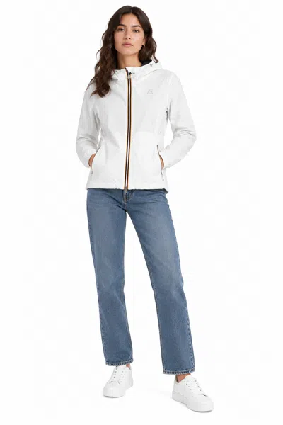 K-way Coats In White