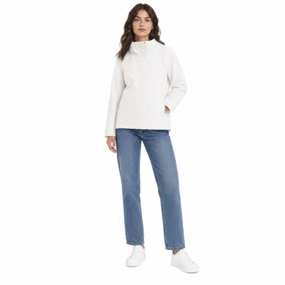 K-way Coats In White Bianco