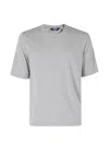 K-way Combe Marl-effect Crew-neck T-shirt In Multi