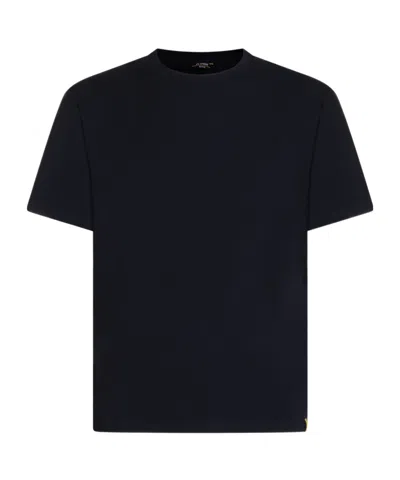 K-way Crew-neck T-shirt In Black