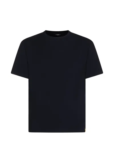 K-way Crew-neck T-shirt In Blue