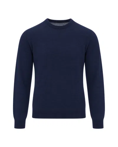 K-way Deep Blue Sebastian Cashmere-blend Sweater
