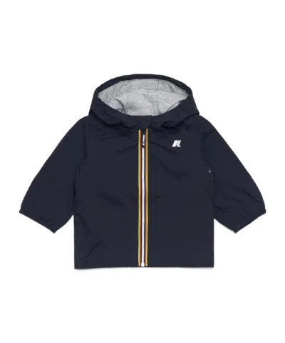 K-way E. Jack Stretch Nylon Jersey In Blue