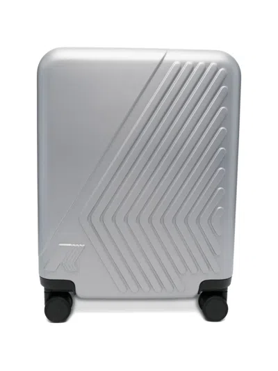 K-way Eudoxie Four-wheel Suitcase In Blue