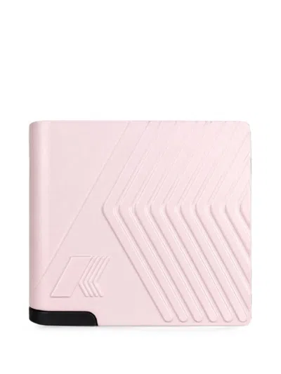 K-way Eudoxie Logo-embossed Luggage In Pink