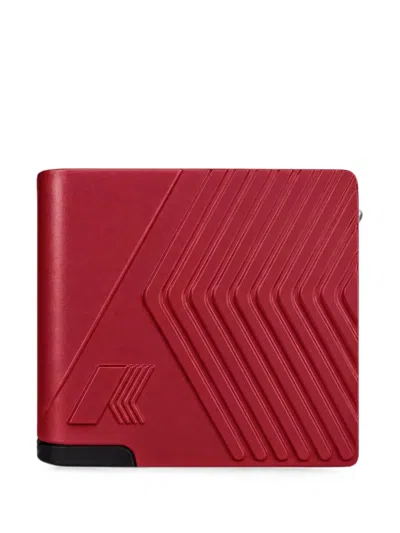 K-way Eudoxie Logo-embossed Luggage In Red