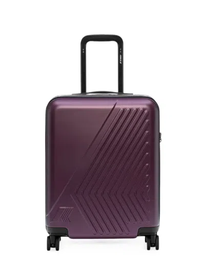 K-way Eudoxie Suitcase In Purple