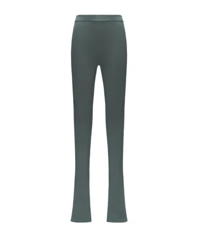 K-way Flaggy Scuba Sculpted Flared Sport Trousers In Green