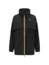 K-way Flap Pocket Jacket In Black