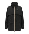 K-way Flap Pocket Jacket In Black