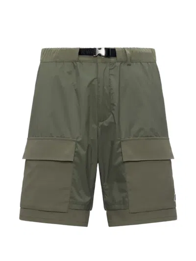 K-way Flap-pocket Shorts In Green
