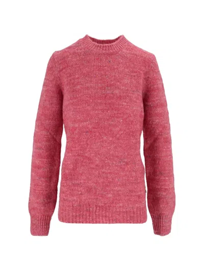 K-WAY FLECKED-KNIT SWEATER