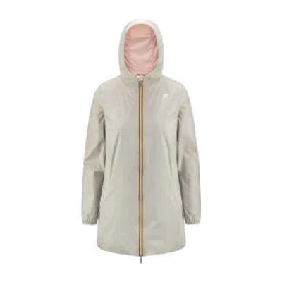 Kway Giacca Sophie Eco Plus Reversible Donna Beige Light/pink In Neturals