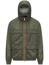 K-way Sia Zip-up Hooded Jacket In Green