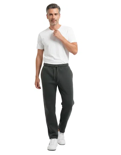 K-way Green Drawstring Joggers In Multi