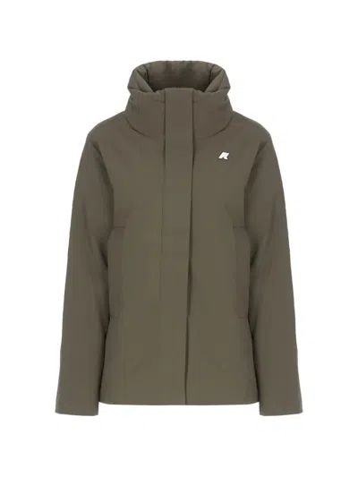 K-way Green Puffer Jacket