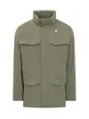 K-way Manuel Multi-pocket Jacket In Green
