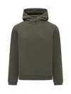 K-way Green Solid Hood Sweatshirt In Green