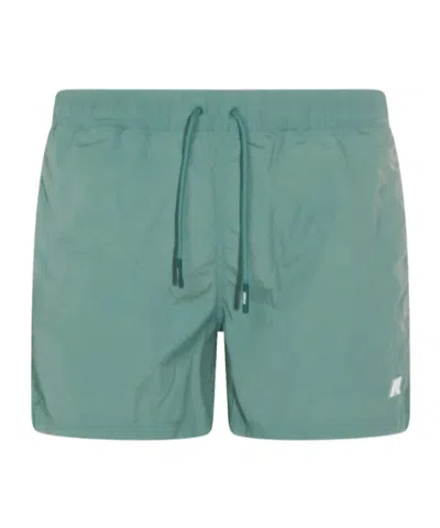 K-way Hazel Beach Swim Shorts In Green