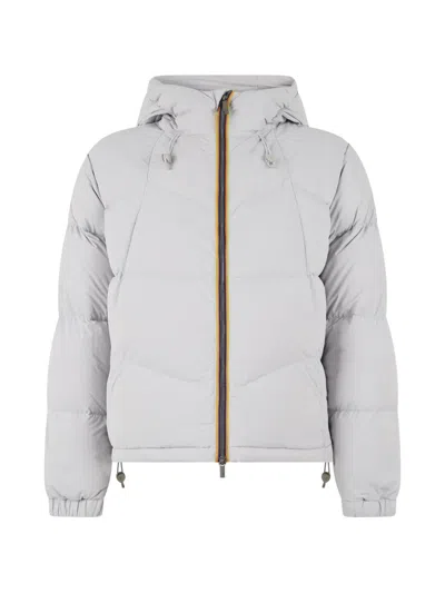 K-WAY HOODED QUILTED JACKET
