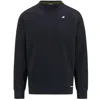 Kway K Way Medina Cotton Blend Crewneck Sweatshirt