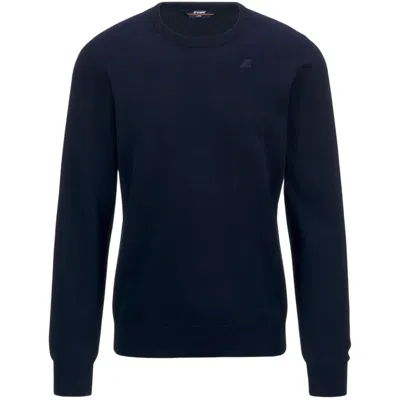 Kway Hoodie Man  - Sebastien Cotton Ps - Blue