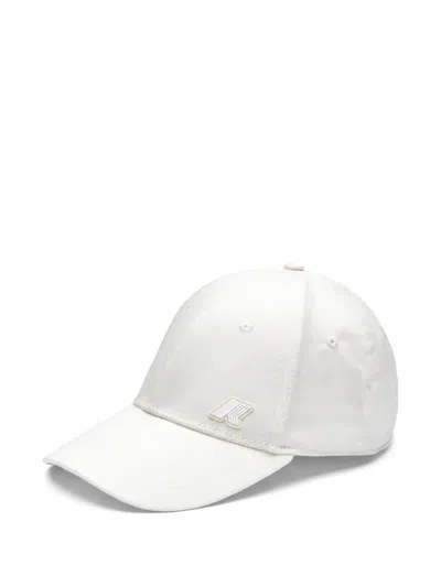 K-way Ily Logo-patch Baseball Cap In White
