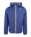 K-way Deep Cobalt Blue Stretch Jacket In Blue