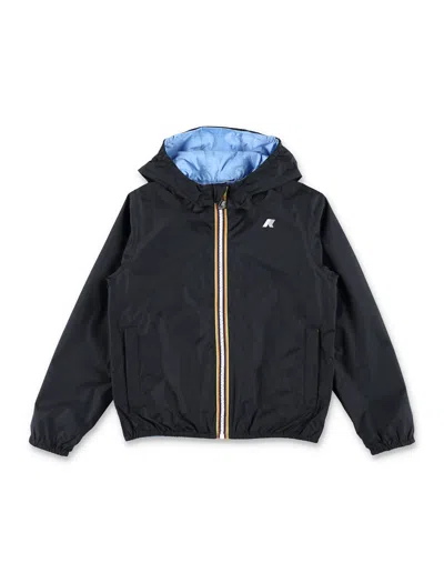 K-way Jack Plus Reversible Jacket For Kids In Black