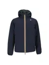 K-way Jack St Warm Double Corto Short Padded Jacket In Transparent