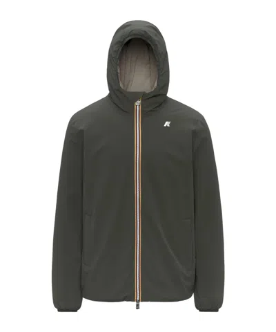 K-way Jack St Warm Reversible Jacket In Black