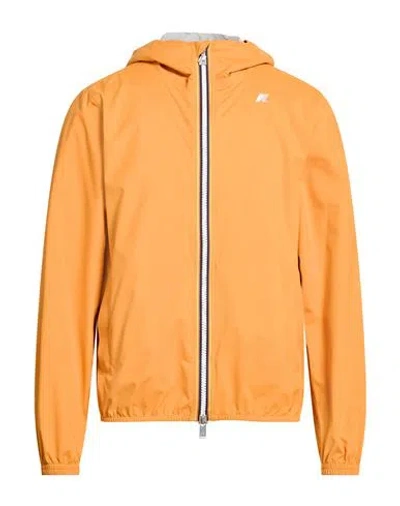 K-way Jack Stretch Dot Man Jacket Mandarin Size M Polyester, Polyurethane In Multi