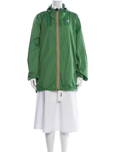 Pre-owned K-way Jacket In Green