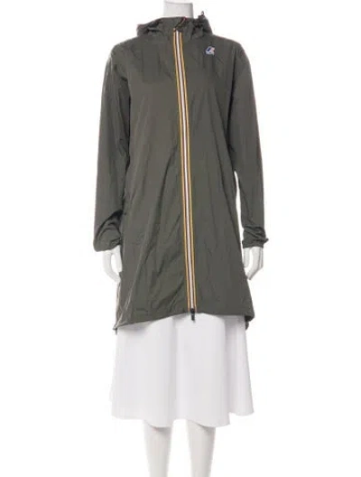 Pre-owned K-way Jacket In Green