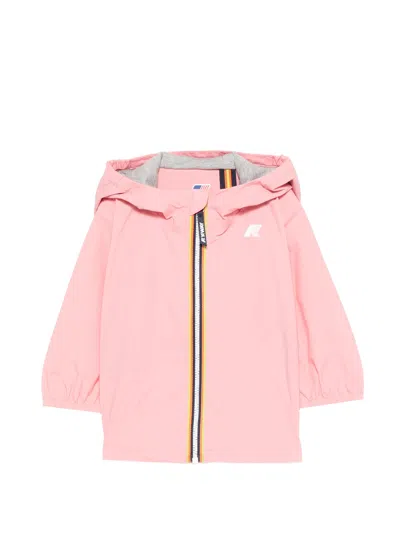 K-way Kids' Jacket Jack Jersey In Pink