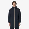 K-way Jacob St Warm Double Down Jacket In Blue