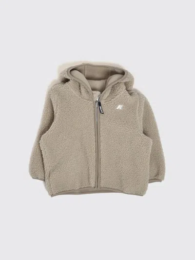 K-way Babies'  Jacket Kids Color Beige In Brown