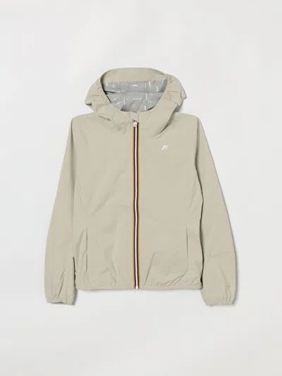 K-way Jacket  Kids Color Beige In Brown